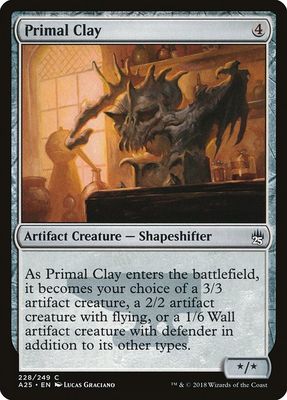 Carta MTG-Primal Clay-Masters 25-228-EN-NM-C