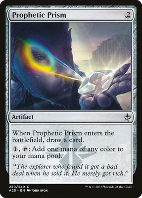Carta MTG-Prophetic Prism-Masters 25-229-EN-NM-C