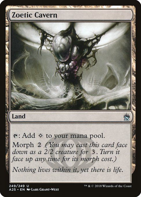 Carta MTG-Zoetic Cavern-Masters 25-249-EN-NM-U