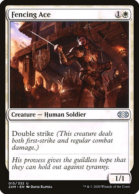 Carta MTG-Fencing Ace-Double Masters-15-EN-EX- U