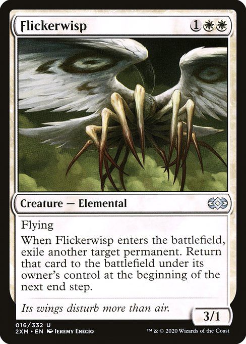 Carta MTG-Flickerwisp-Double Masters-16-EN-EX- U  Foil