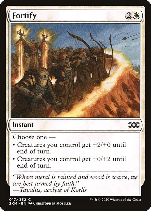 Carta MTG-Fortify-Double Masters-17-EN-EX- C