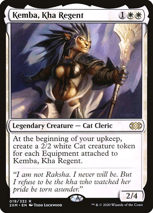 Carta MTG-Kemba, Kha Regent-Double Masters-19-EN-EX- R
