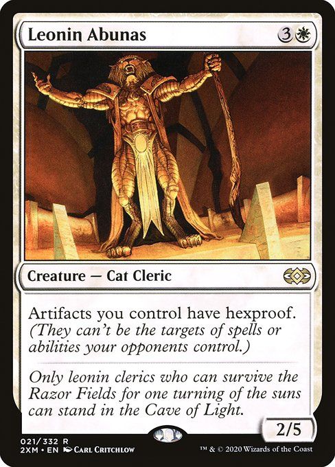 Carta MTG-Leonin Abunas-Double Masters-21-EN-EX- R