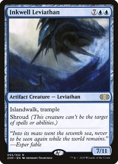 Carta MTG-Inkwell Leviathan-Double Masters-55-EN-EX- R