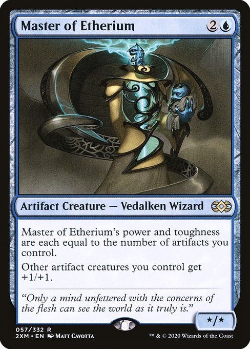 Carta MTG-Master of Etherium-Double Masters-57-EN-EX- R