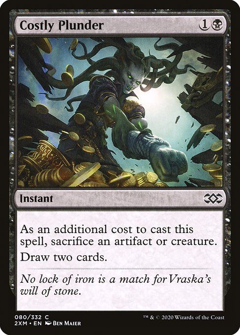 Carta MTG-Costly Plunder-Double Masters-80-EN-EX- C