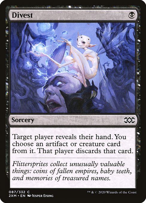 Carta MTG-Divest-Double Masters-87-EN-EX- C