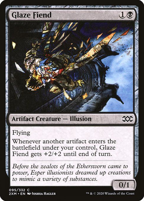 Carta MTG-Glaze Fiend-Double Masters-95-EN-EX- C