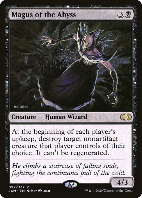 Carta MTG-Magus of the Abyss-Double Masters-97-EN-EX- R