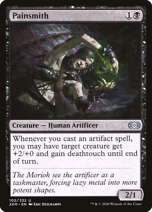 Carta MTG-Painsmith-Double Masters-102-EN-EX- U