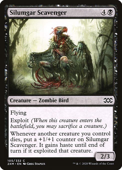 Carta MTG-Silumgar Scavenger-Double Masters-105-EN-EX- C