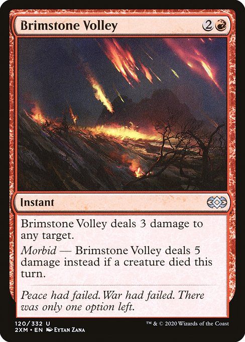 Carta MTG-Brimstone Volley-Double Masters-120-EN-EX- U