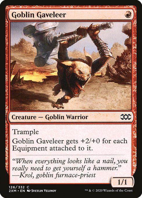 Carta MTG-Goblin Gaveleer-Double Masters-126-EN-EX- C