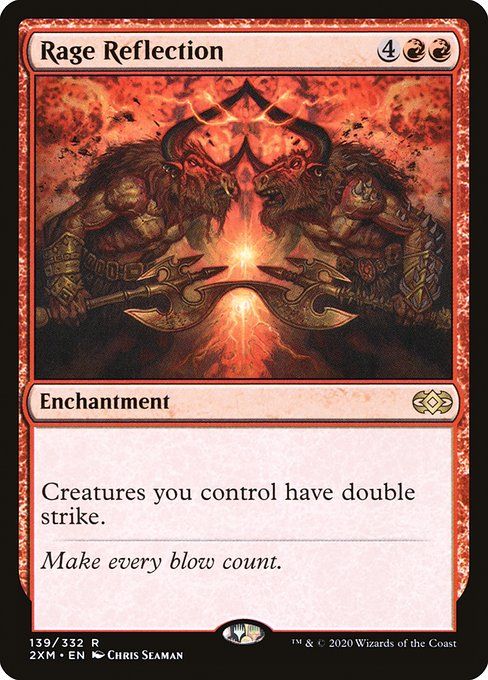 Carta MTG-Rage Reflection-Double Masters-139-EN-EX- R