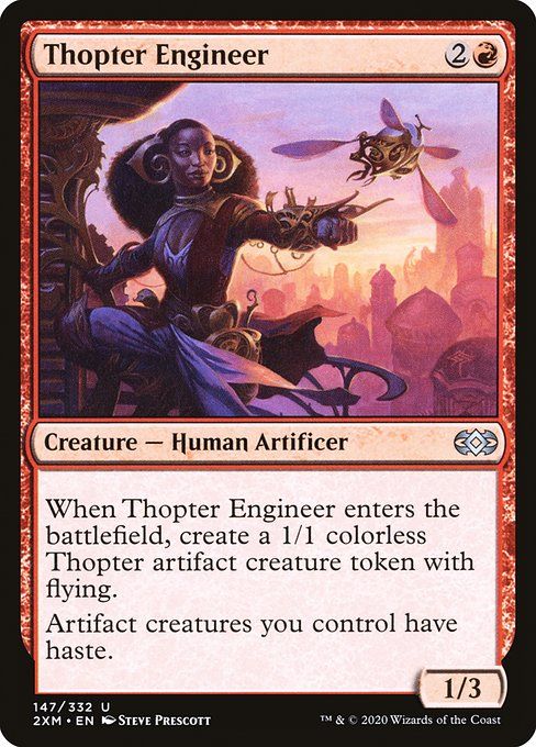 Carta MTG-Thopter Engineer-Double Masters-147-EN-EX- U
