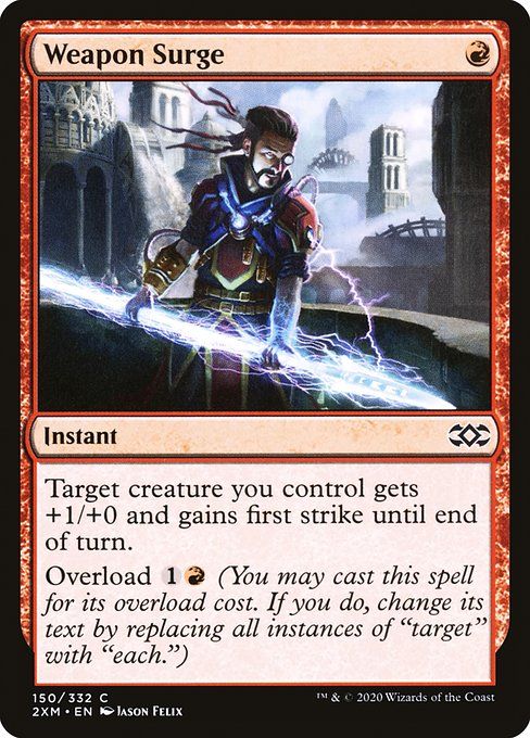 Carta MTG-Weapon Surge-Double Masters-150-EN-EX- C