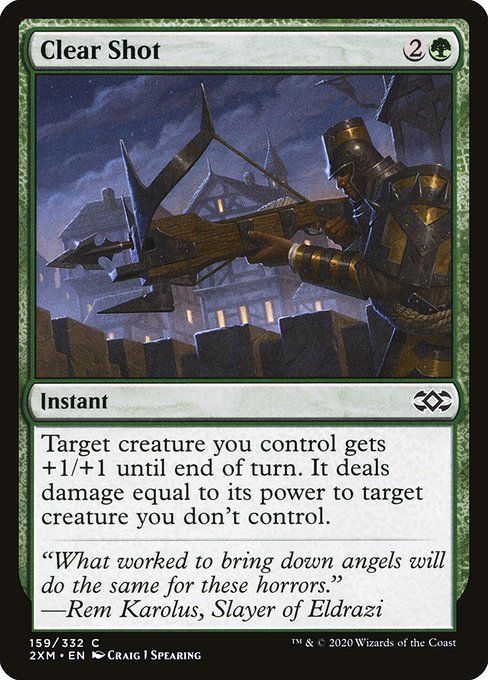 Carta MTG-Clear Shot-Double Masters-159-EN-EX- C
