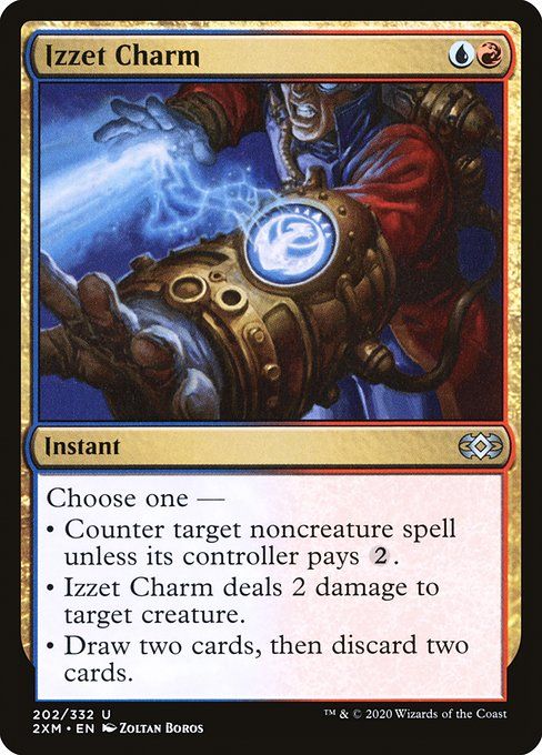Carta MTG-Izzet Charm-Double Masters-202-EN-EX- U