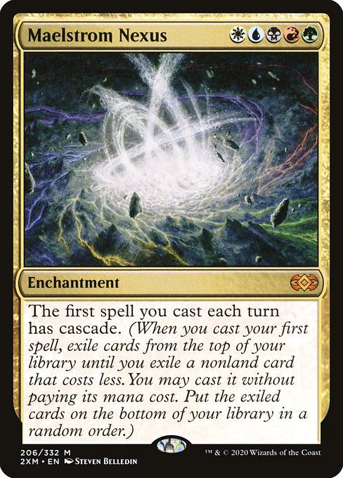 Carta MTG-Maelstrom Nexus-Double Masters-206-EN-EX- M  Foil