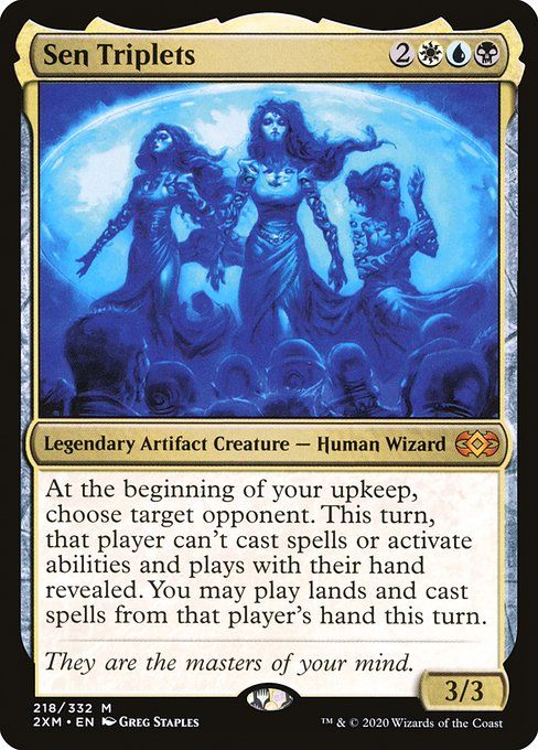 Carta MTG-Sen Triplets-Double Masters-218-EN-EX- M