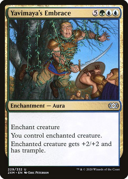 Carta MTG-Yavimaya's Embrace-Double Masters-229-EN-EX- U