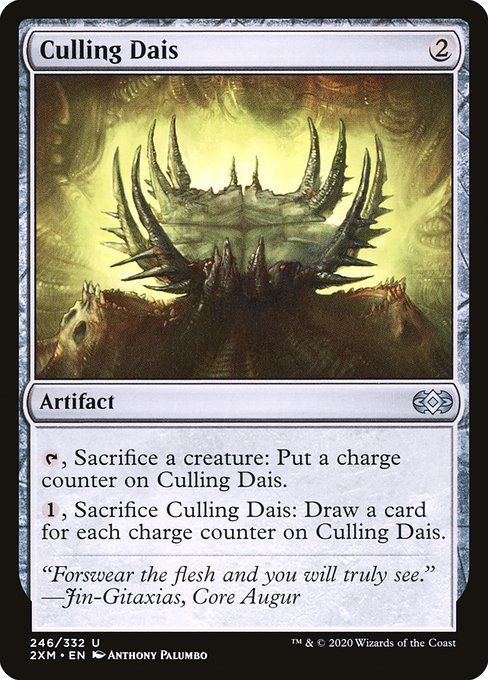 Carta MTG-Culling Dais-Double Masters-246-EN-EX- U