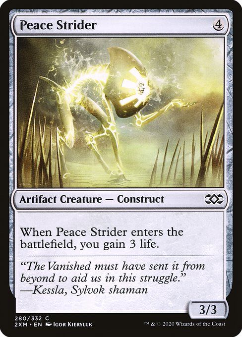 Carta MTG-Peace Strider-Double Masters-280-EN-EX- C