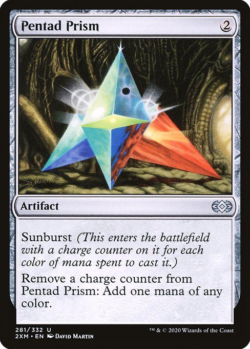 Carta MTG-Pentad Prism-Double Masters-281-EN-EX- U