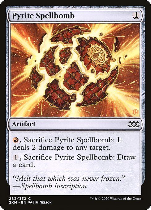 Carta MTG-Pyrite Spellbomb-Double Masters-283-EN-EX- C