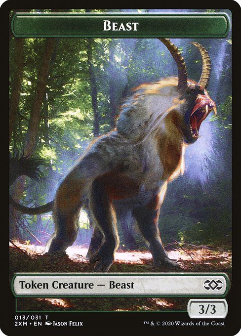 Carta MTG-Beast-Double Masters-13-EN-NM-Common