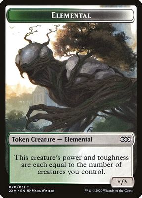 Carta MTG-Elemental-Double Masters-20-EN-NM-Common