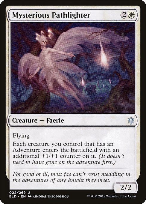 Carta MTG-Mysterious Pathlighter-Throne of Eldraine-22-EN-EX- U