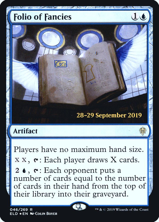 Carta MTG-Volume di Fantasie (V.1)-Throne of Eldraine-46-ITA-EX- R  Foil