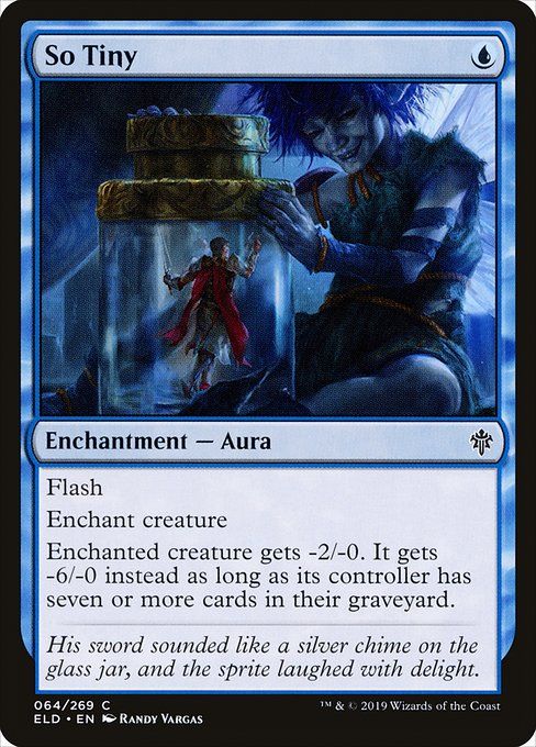 Carta MTG-So Tiny-Throne of Eldraine-64-EN-EX- C