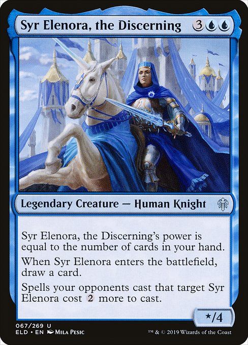 Carta MTG-Syr Elenora, the Discerning-Throne of Eldraine-67-EN-EX- U
