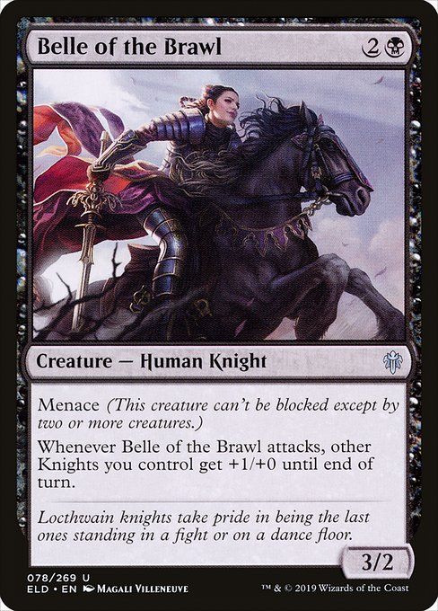 Carta MTG-Belle of the Brawl-Throne of Eldraine-78-EN-EX- U