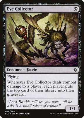 Carta MTG-Eye Collector-Throne of Eldraine-86-EN-EX- C