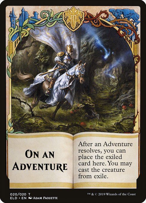 Carta MTG-On an Adventure-Throne of Eldraine-20-EN-EX-Common