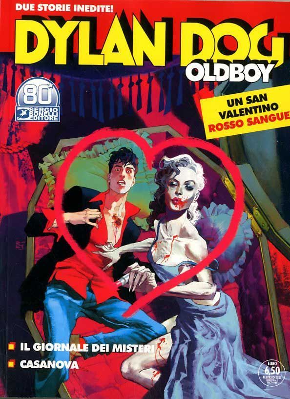DYLAN DOG OLDBOY NUOVA SERIE N.5 - IL GIORNALE DEI MISTERI/CASANOVA