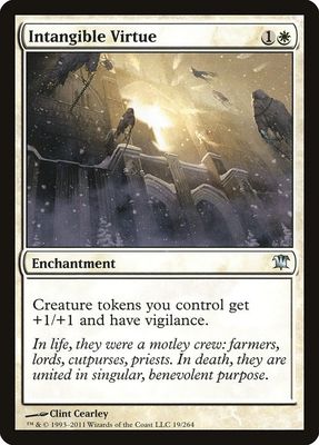 Carta MTG-Virtù Intoccabile-Innistrad-19-ITA-EX- U