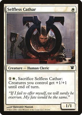Carta MTG-Cataro Altruista-Innistrad-30-ITA-EX- C
