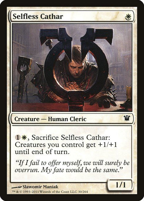 Carta MTG-Cataro Altruista-Innistrad-30-ITA-EX- C