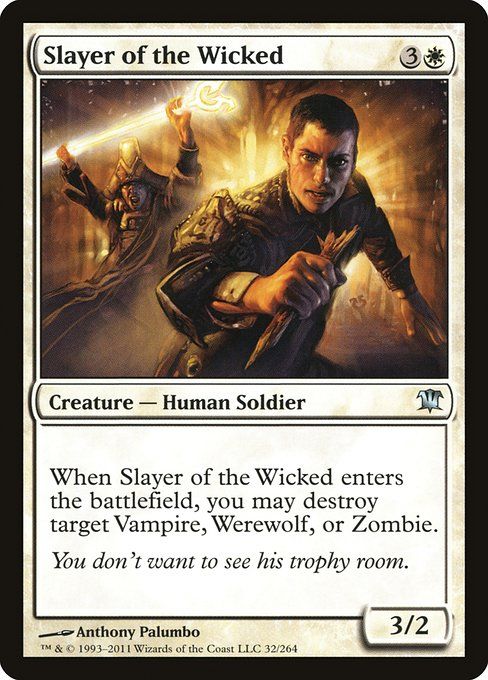 Carta MTG-Assassino dei Malvagi-Innistrad-32-ITA-EX- U