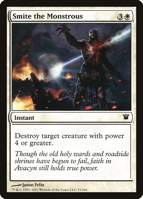 Carta MTG-Punire i Mostruosi-Innistrad-33-ITA-EX- C
