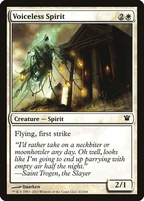 Carta MTG-Voiceless Spirit-Innistrad-42-EN-EX- C