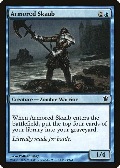 Carta MTG-Skaab Corazzato-Innistrad-43-ITA-EX- C