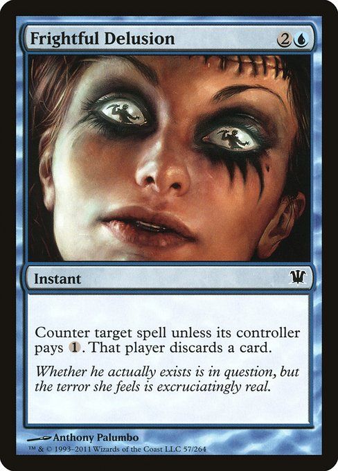 Carta MTG-Frightful Delusion-Innistrad-57-EN-EX- C