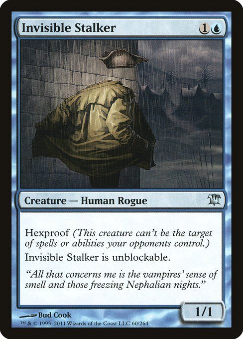 Carta MTG-Pedinatore Invisibile-Innistrad-60-ITA-EX- U