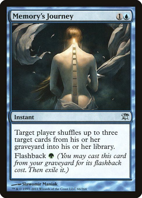 Carta MTG-Viaggio del Ricordo-Innistrad-66-ITA-EX- U